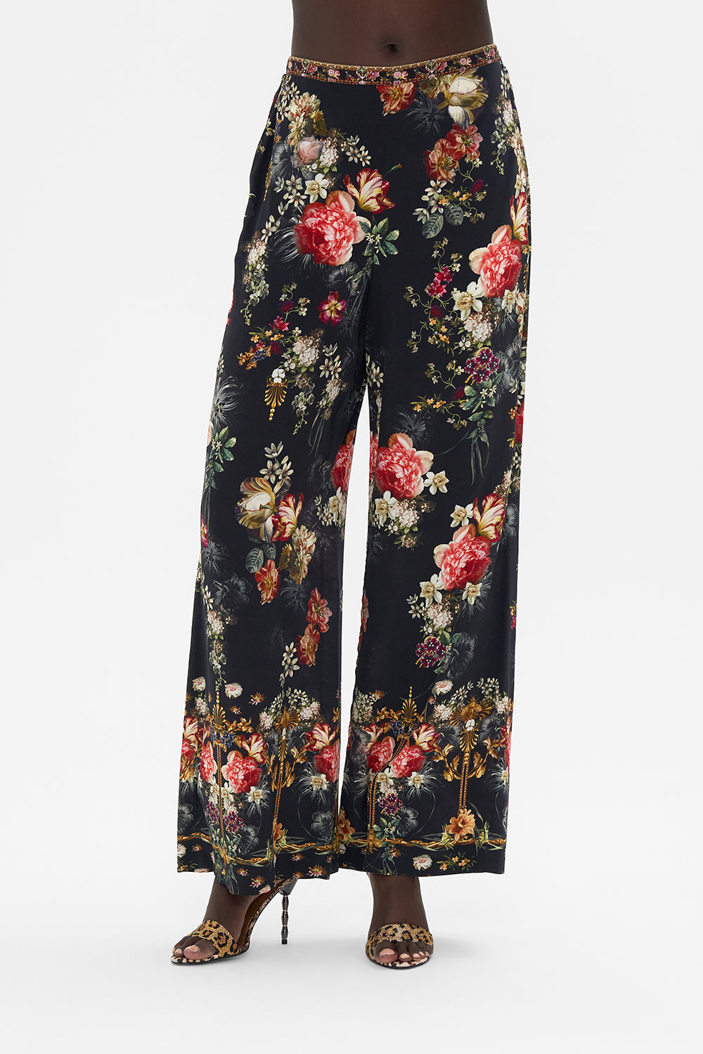 MINIMAL WIDE LEG PANT A NIGHT AT THE OPERA