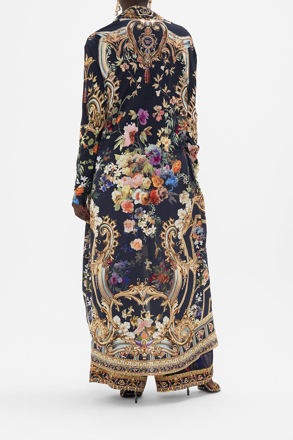 LONG CASUAL JACKET WITH POCKETS PLAY YOUR CARDS RIGHT