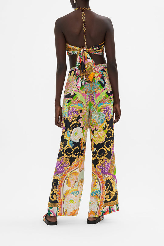 DRAPED PANT JUMPSUIT WITH HARDWARE SUNDOWNERS IN SICILY