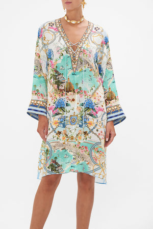 METAL EYELET KAFTAN SALUTI SUMMERTIME