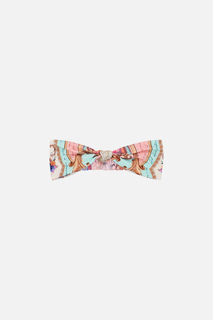 Product view of MILLA BY CAMILLA  kids headband in Letters From The Pink Room print