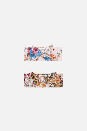 Product view of MILLA BY CAMILLA  kids headband set in Bambino Bliss print