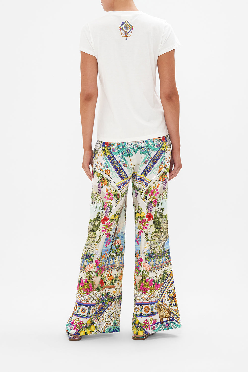 ORGANIC COTTON SLIM FIT TEE  AMALFI AMORE