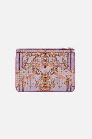 SMALL CANVAS CLUTCH LAVENDER EVER AFTER