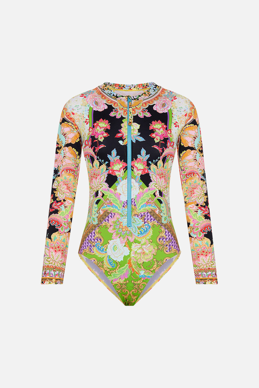 ZIP FRONT PADDLE SUIT SUNDOWNERS IN SICILY