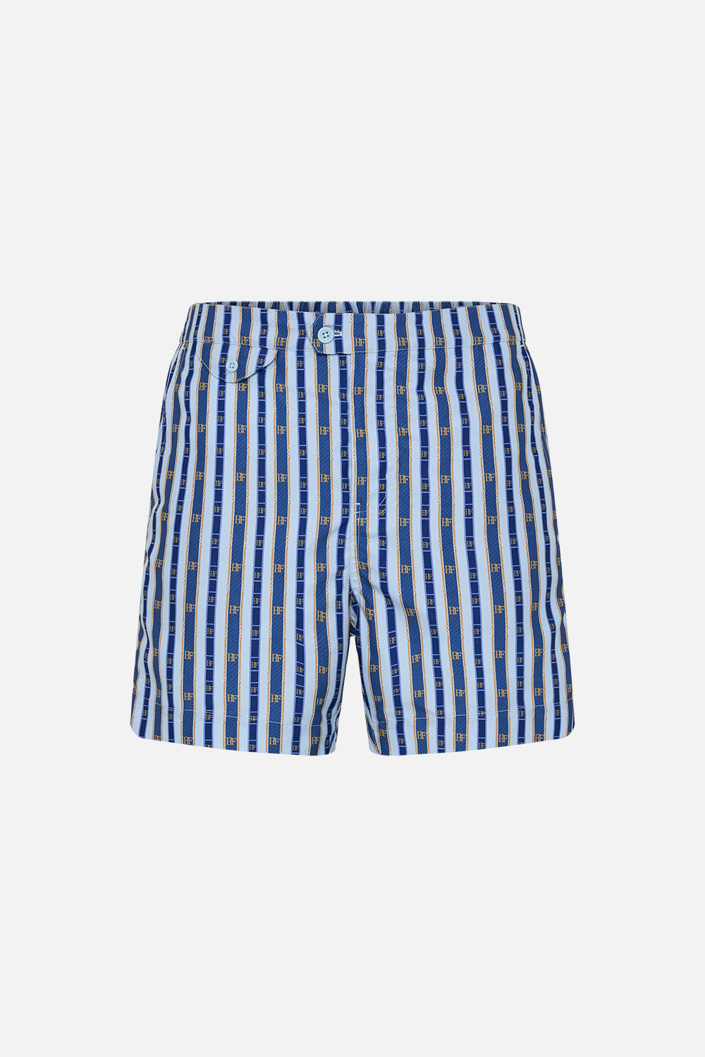 The CAMILLA TAILORED SWIM SHORT AMALFI LULLABY in our  print.
