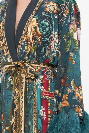 FLARED SLEEVE DOUBLE BREASTED JACKET VERDIS WORLD