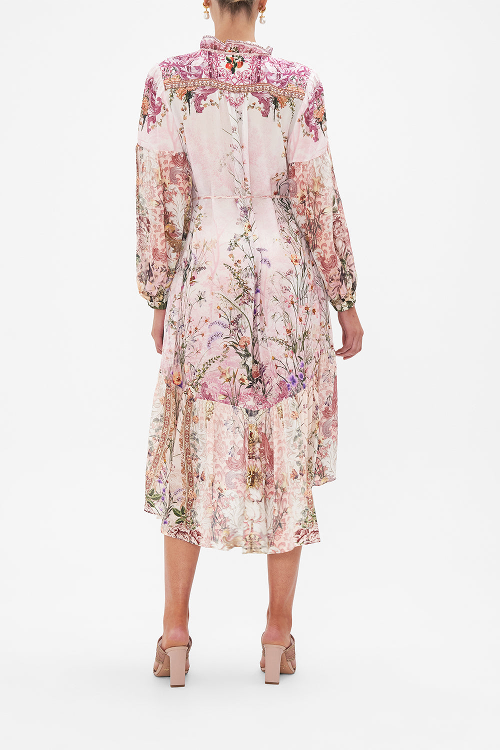 BLOUSON HIGH LOW DRESS KISSED BY THE PRINCE