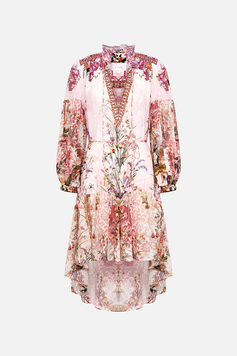 BLOUSON HIGH LOW DRESS KISSED BY THE PRINCE