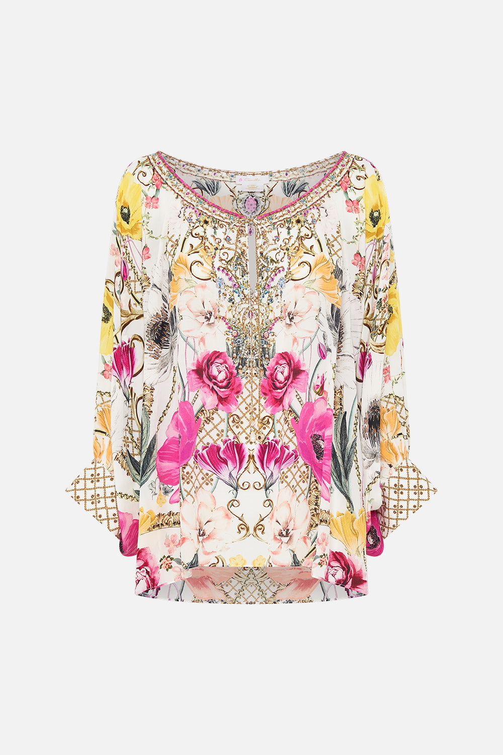 RAGLAN SLEEVE BLOUSE WITH CUFF DESTINY CALLING