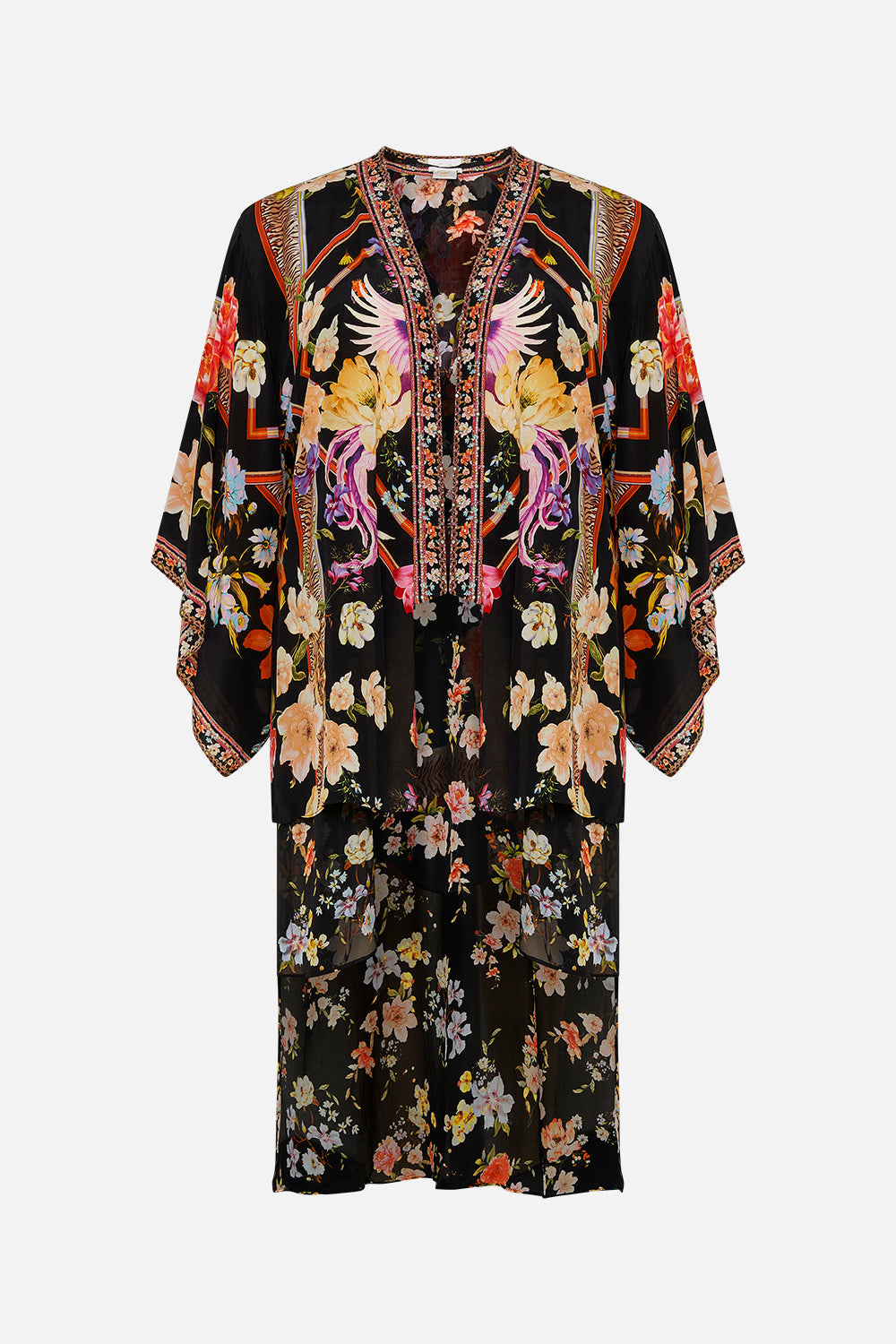 KIMONO WITH LONG UNDERLAYER SECRET HISTORY