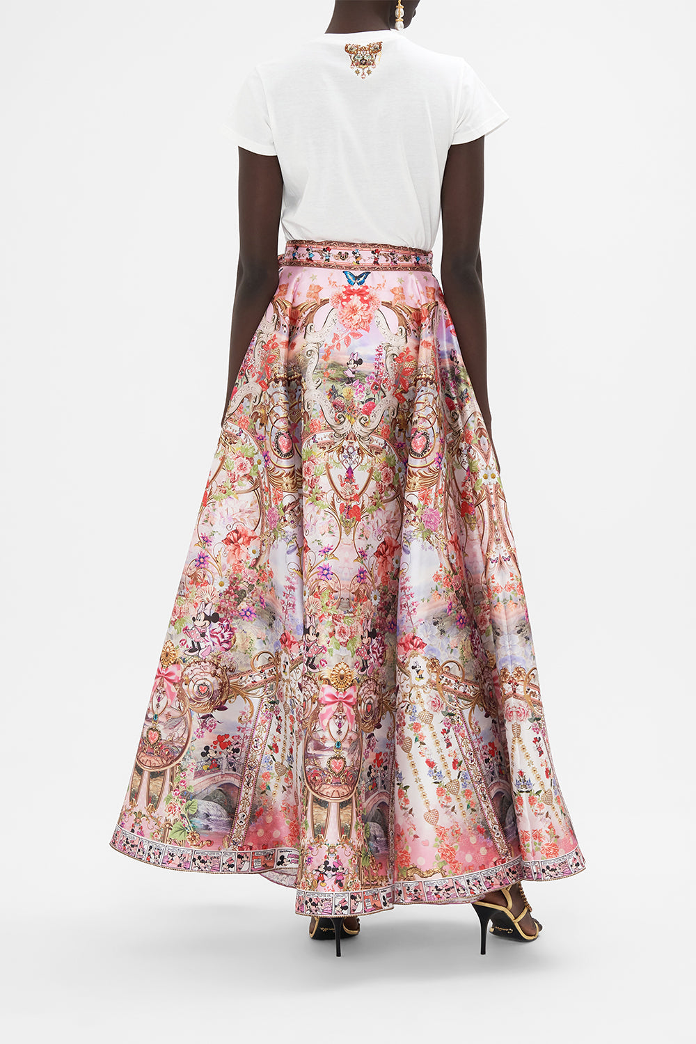 MAXI WRAP SKIRT MINNIE MOUSE MAGIC