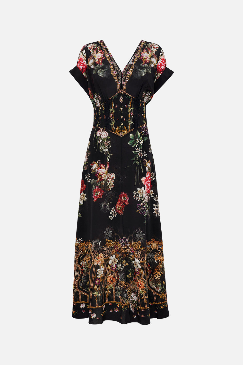 CORSET DETAIL DRESS A NIGHT AT THE OPERA