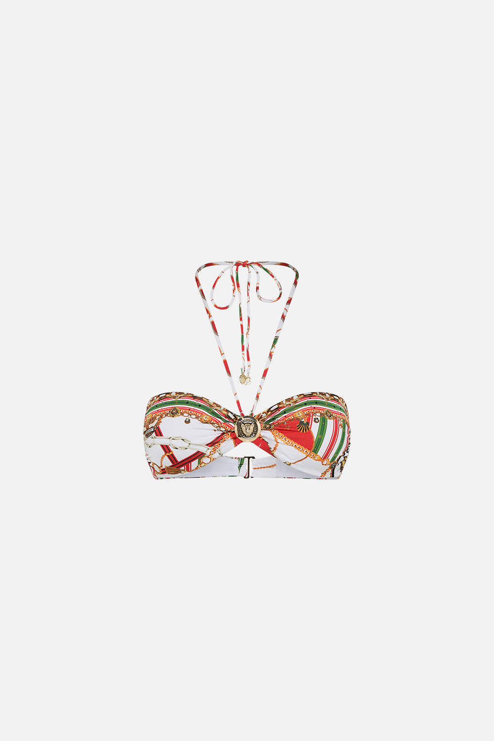 Product view of CAMILLA bandeau in Saluti Summertime print
