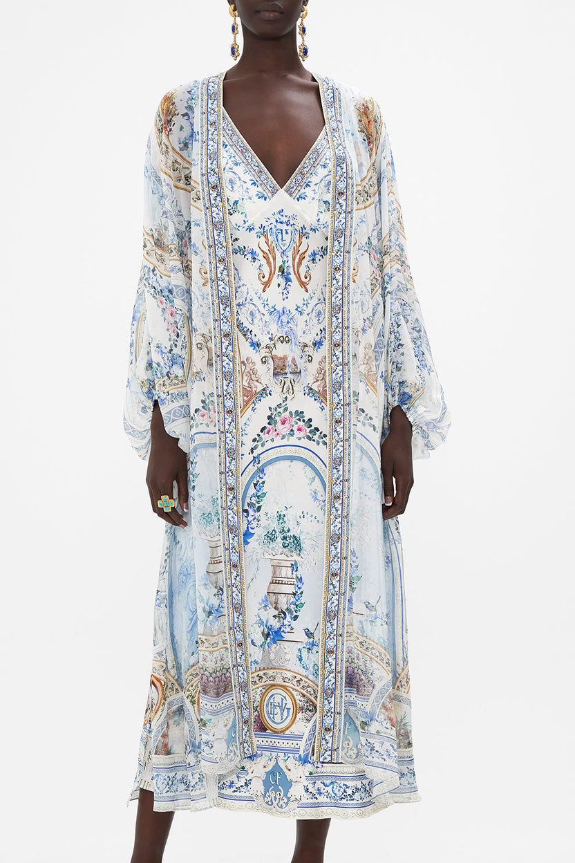 BLOUSON SLEEVE EMBELLISHED LAYER KINGDOM OF HEIROGLYPHS
