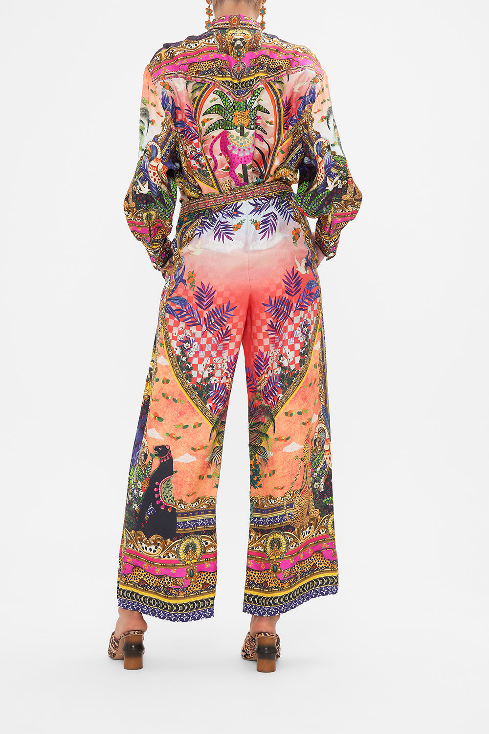 TUCK FRONT PANT ALESSANDROS ATLANTIS