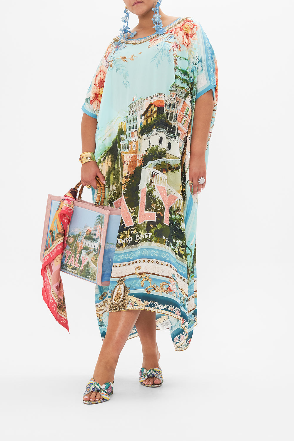 ROUND NECK KAFTAN FROM SORRENTO WITH LOVE