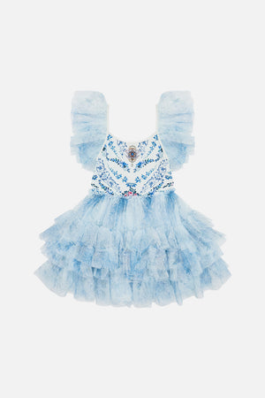 MILLA BY CAMILLA tutu baby blue dress in Season of The Siren print