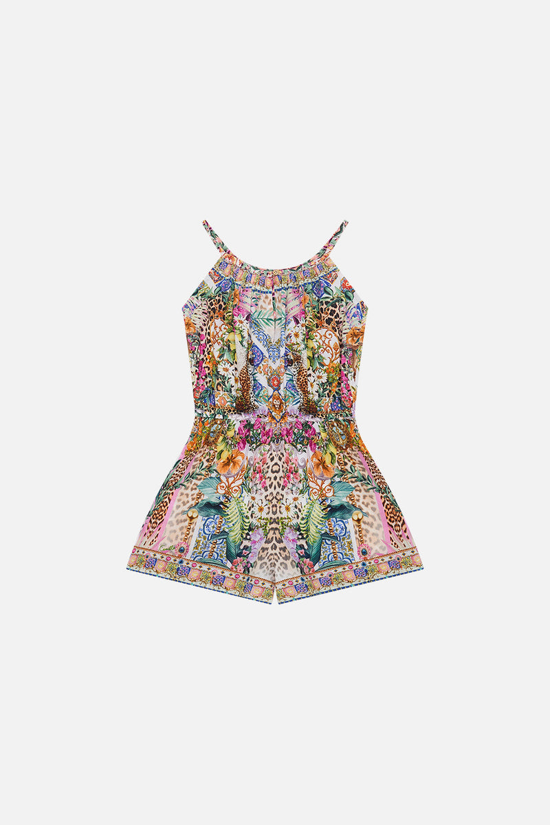 KIDS SHOESTRING STRAP PLAYSUIT 12-14 SURREALIST XANADU main image 0