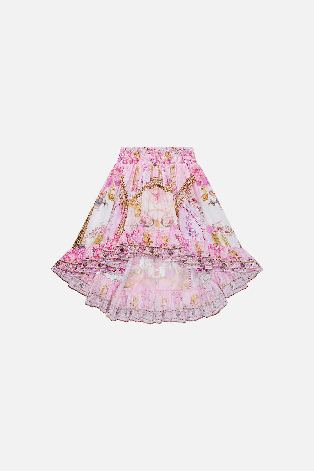 Milla By CAMILLA kids high low hem skirt in Fresco Fairytale print 