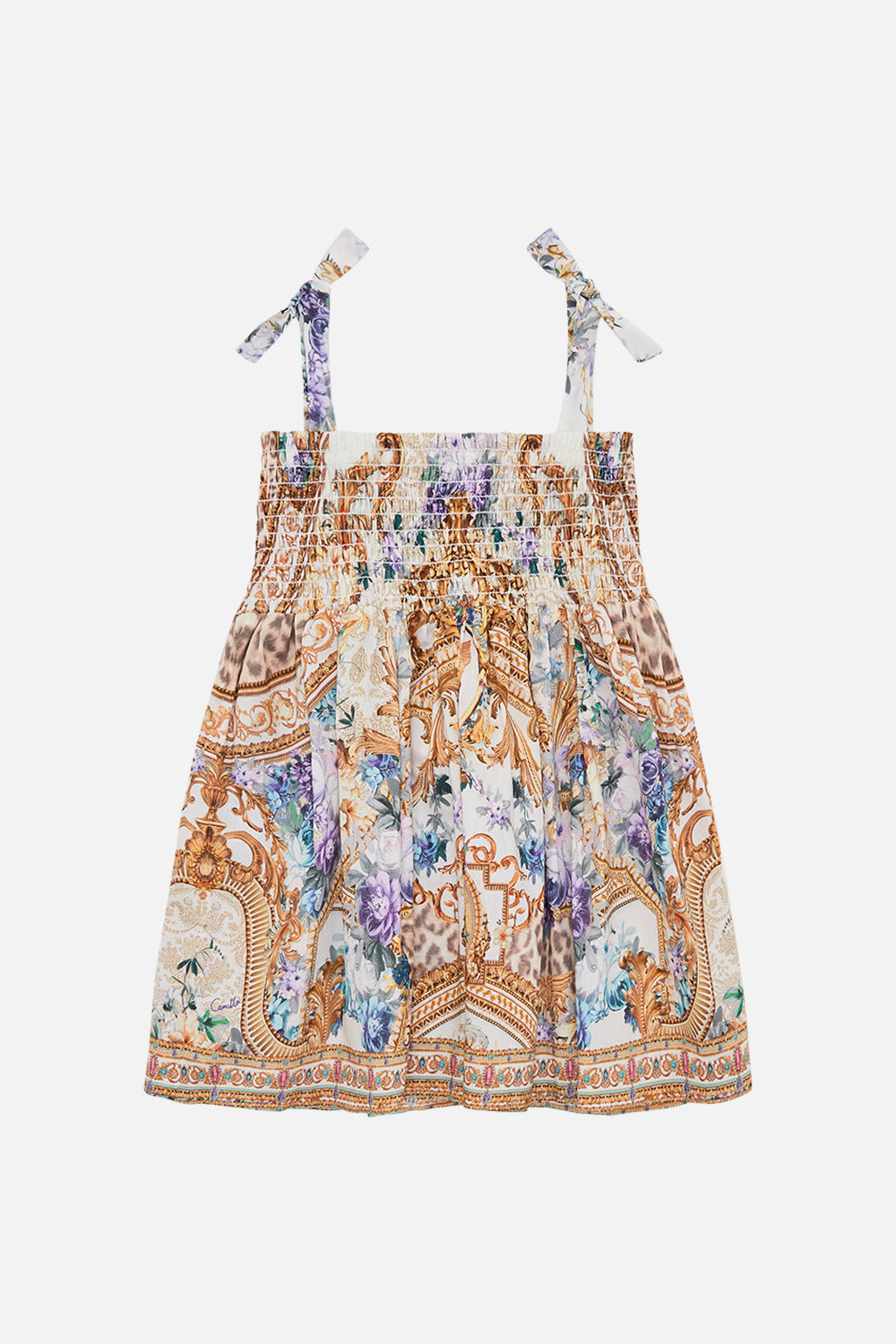 Product view of Milla By CAMILLA babies dress in Palazzo Play Date print
