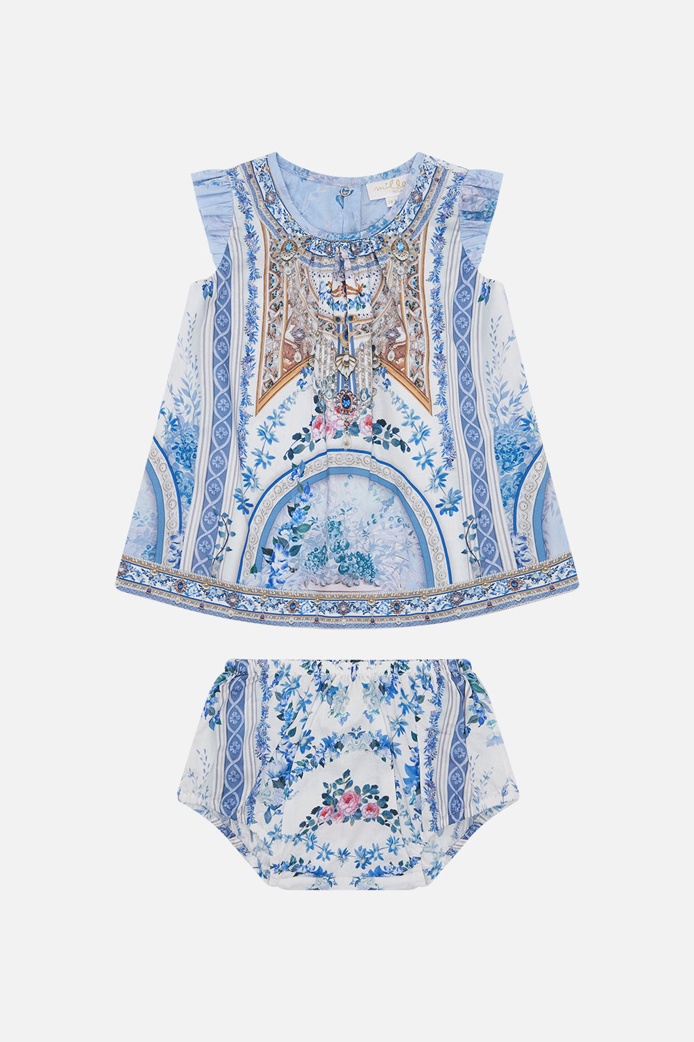 MILLA BY CAMILLA babies set in Season of the Siren print