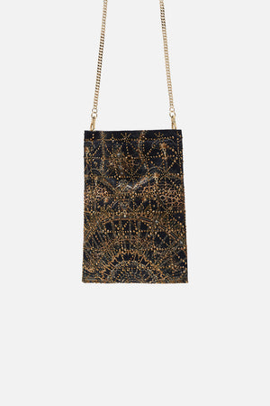 Product view of CAMILLA designer mini tite bag in Masked At Moonlight print