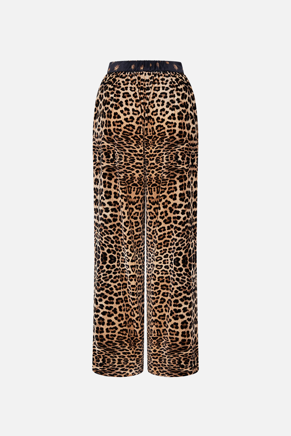 VELVET STRAIGHT LEG RELAXED TROUSER SOUL OF A STAR GAZER