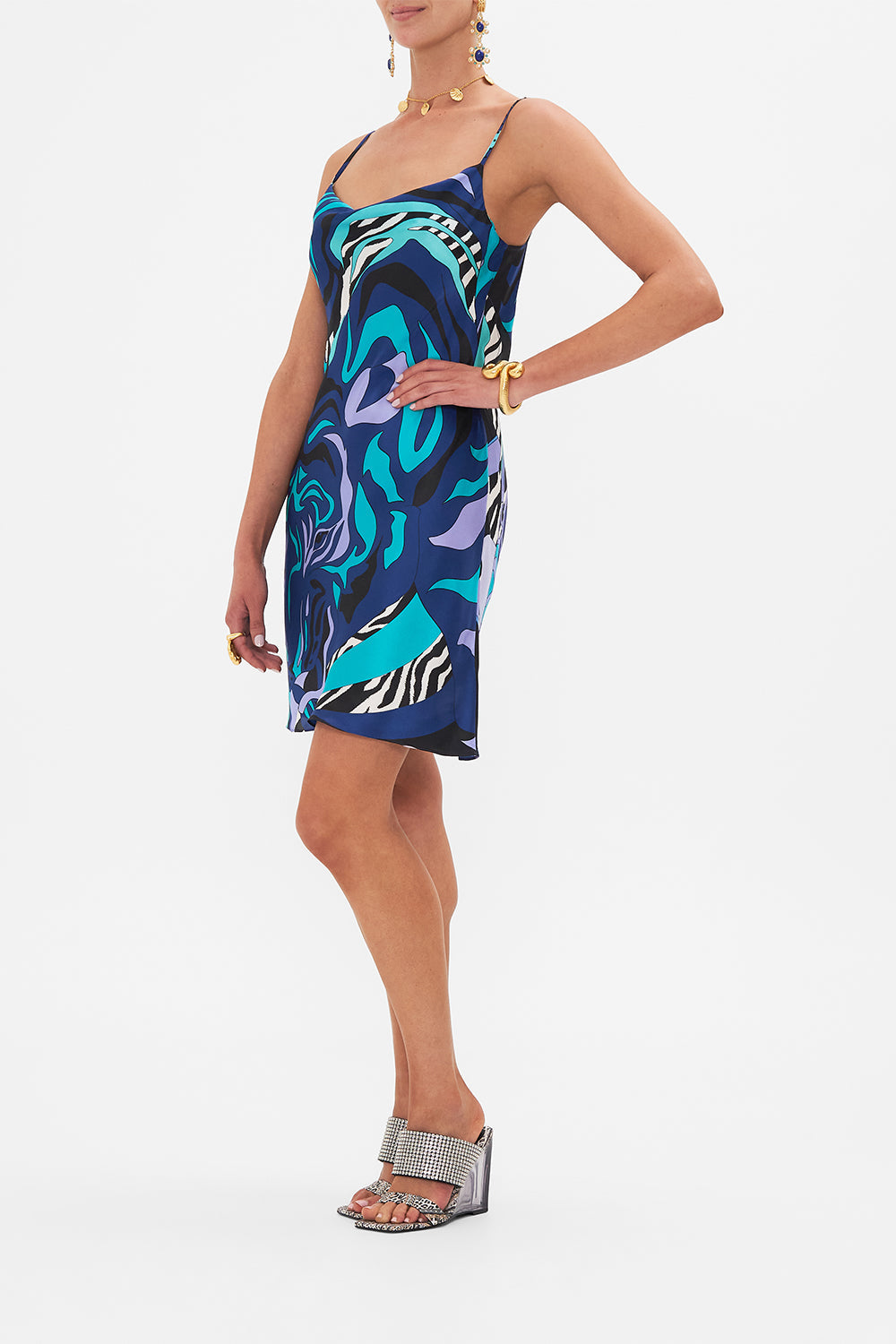 SHORT BIAS SLIP VIVIDLY VENICE