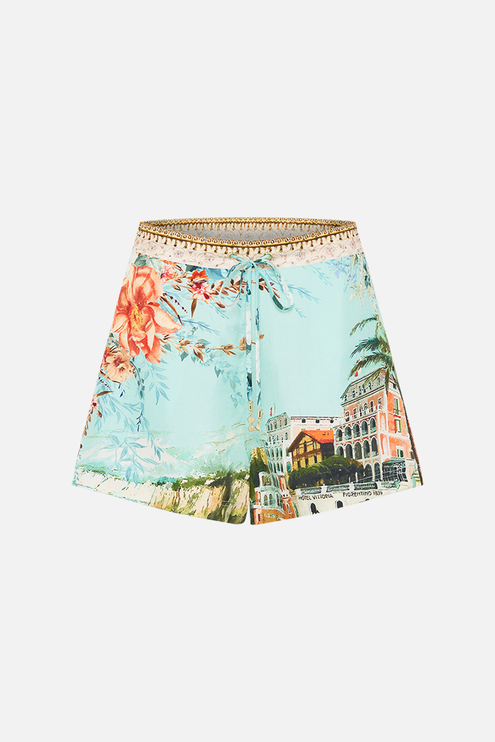 Product view of CAMILLA boxer shorts from From Sorrento With Love print 