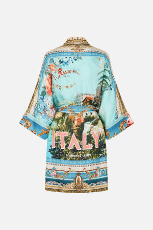 ROBE WITH NARROW COLLAR FROM SORRENTO WITH LOVE