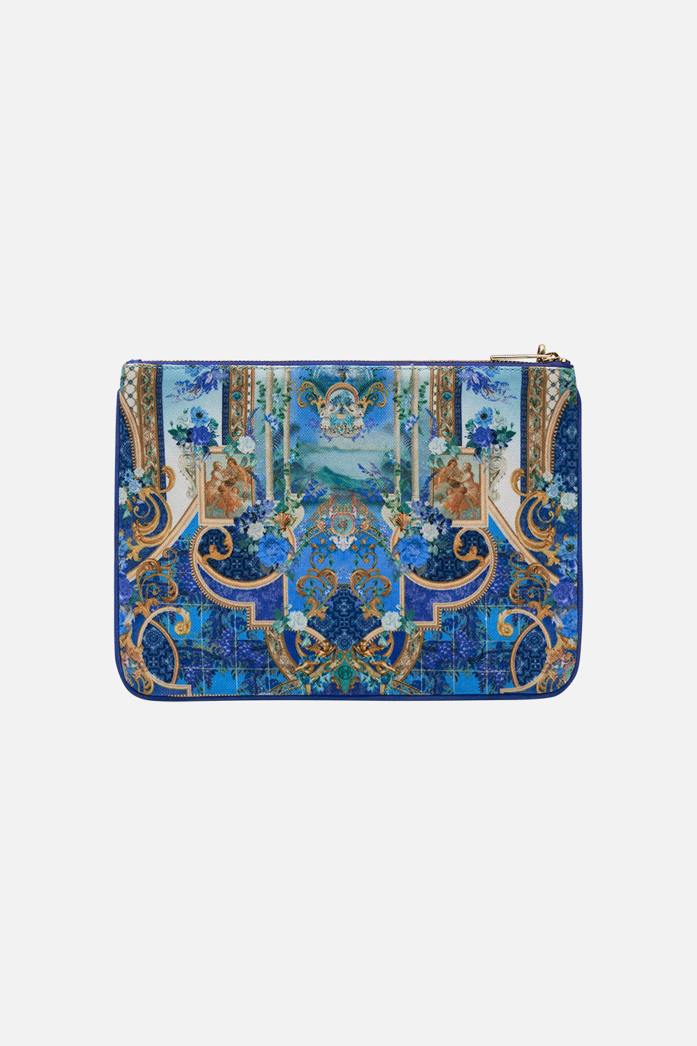 CAMILLA small clutch in Views of Vesuvius print