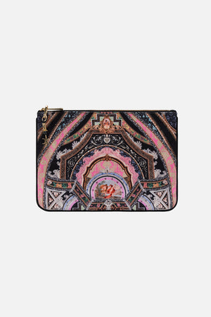 CAMILLA small clutch in Florence Field Day print