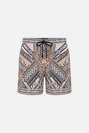 Product view of Hotel Franks By CAMILLA mens boardshorts in mosaic muse print