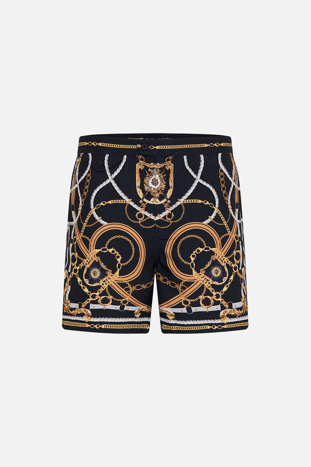 Hotel Franks By CAMILLA mens swim short in Coast to Coast print 