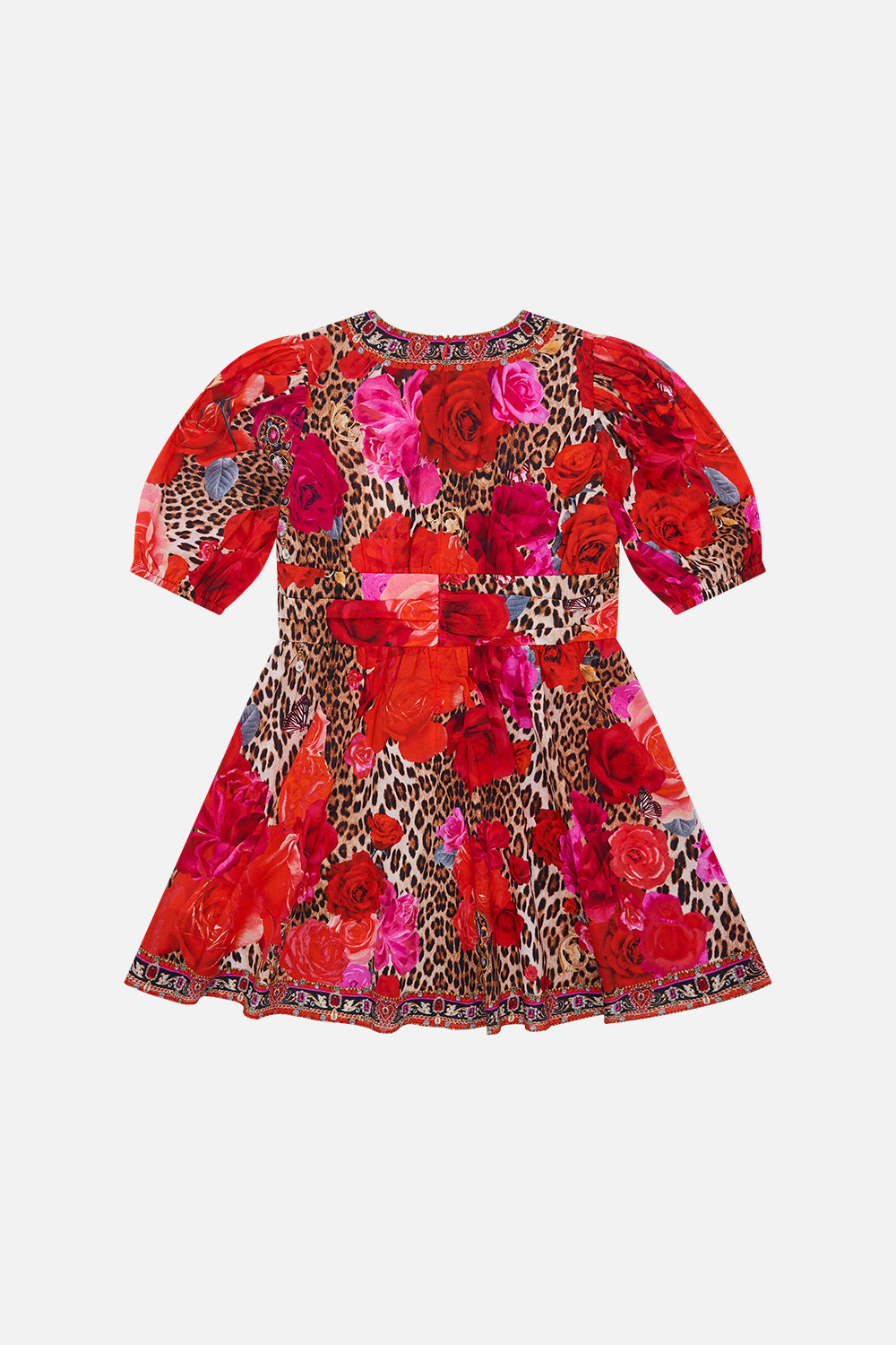Milla by CAMILLA mini dress with oudd sleeve in Heart Like A Wildflower print 