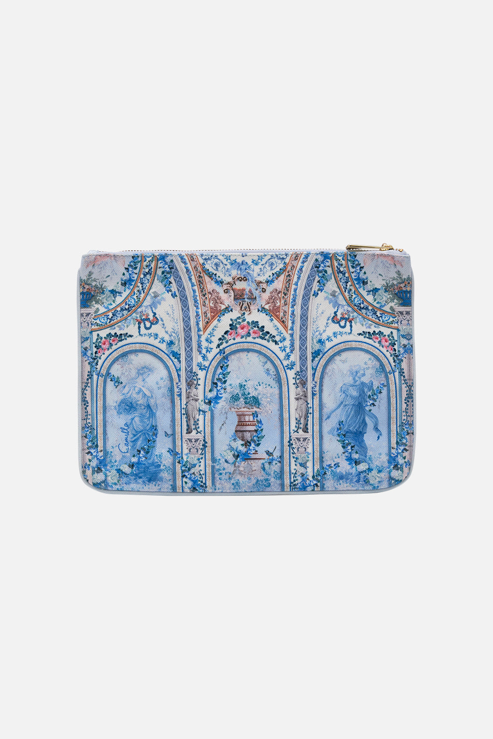 CAMILLA small clutch in Season of the Siren print