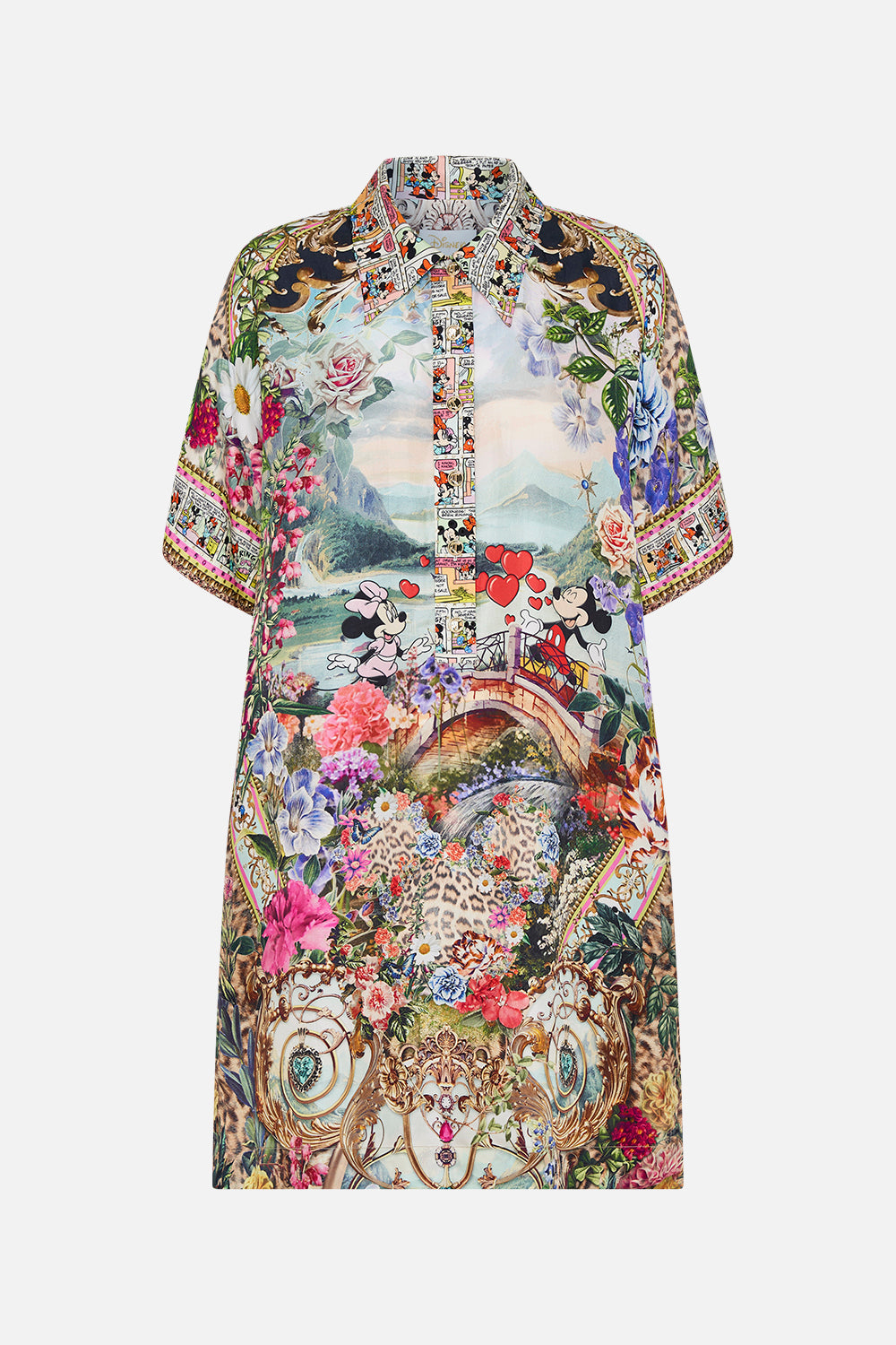 OVERSIZED POLO DRESS MICKEY TAKES A TRIP