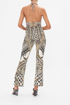 Product view of CAMILLA animal print bodysuit in Mosaic Muse