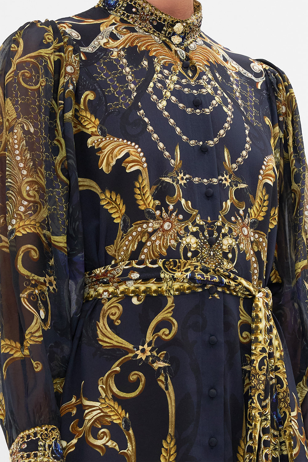 DROP SLEEVE SHIRT DRESS MOONLIGHT MELODIES