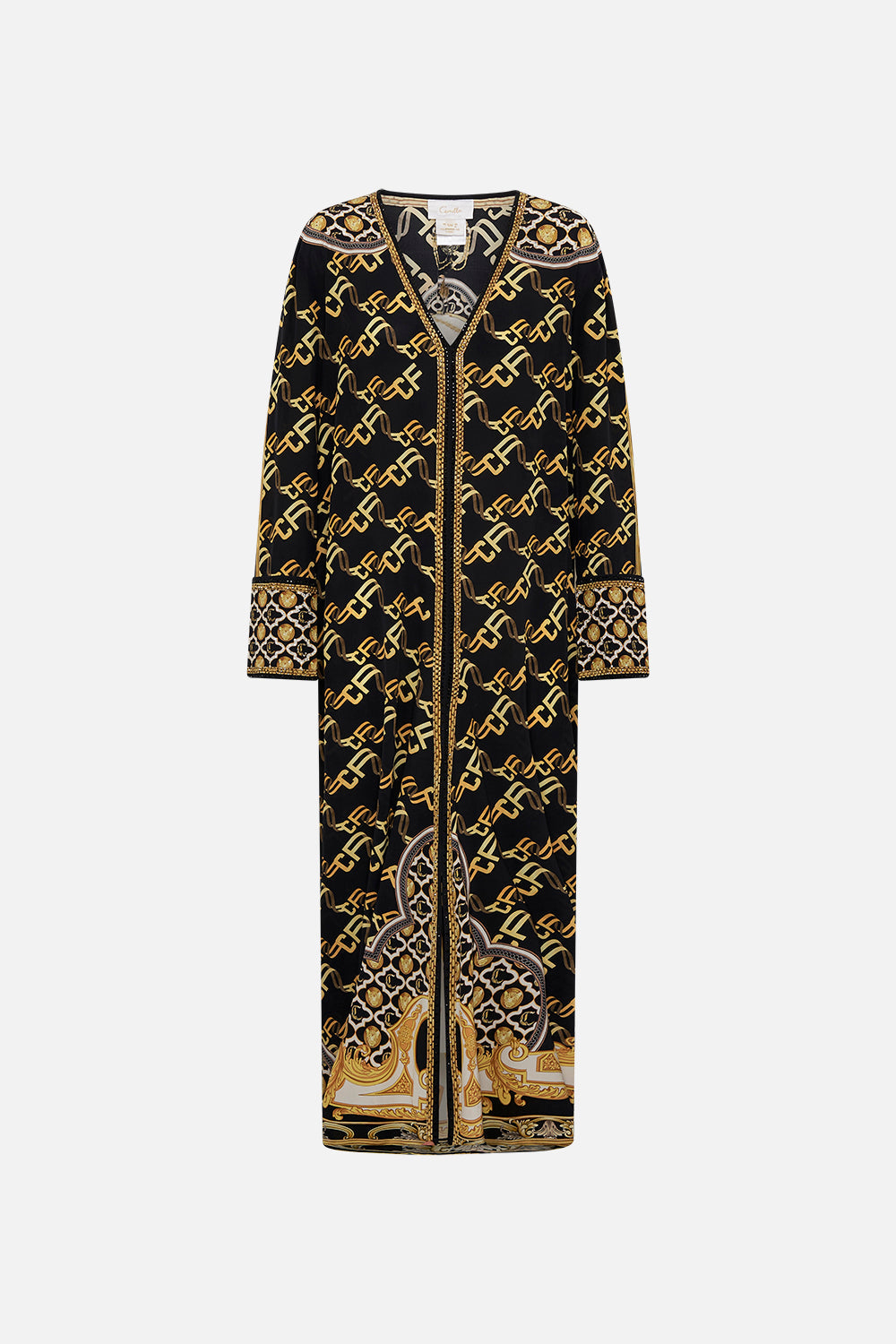 DRAPED BACK LONG SLEEVE DRESS TETHER ME NOT