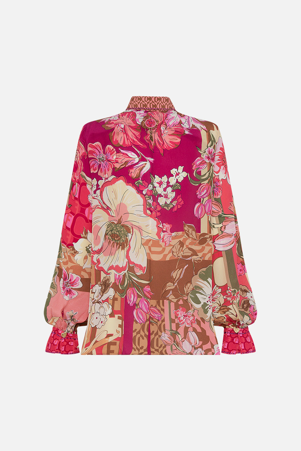 CURVED COLLAR BLOUSE A GIRL NAMED FLORENCE