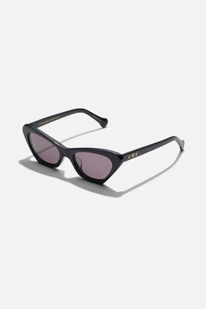 Autobahn Baby  cat eye sunglasses in Solid Navy by CAMILLA