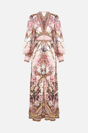 Product view of CAMILLA silk floral maxi dress in Kissed By The Prince print