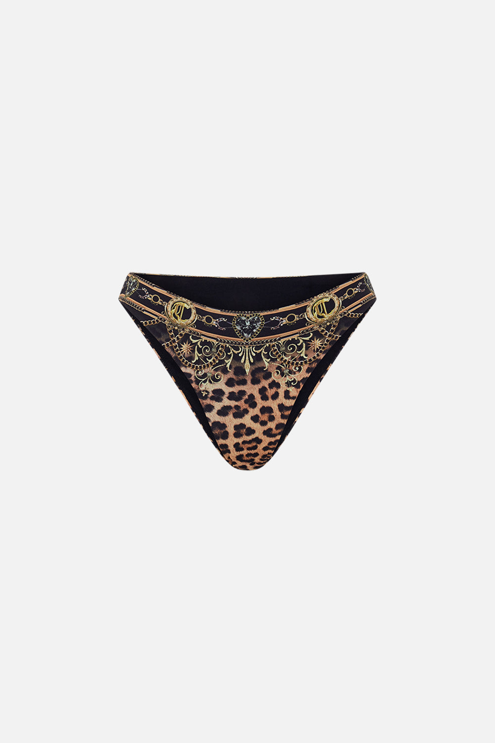 CAMILLA  luxury bikini bottom in Masked At Moonlight print