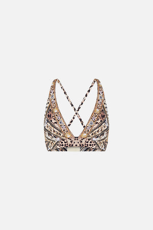 Product view of CAMILLA lingerie animal print bra in Mosaic Muse