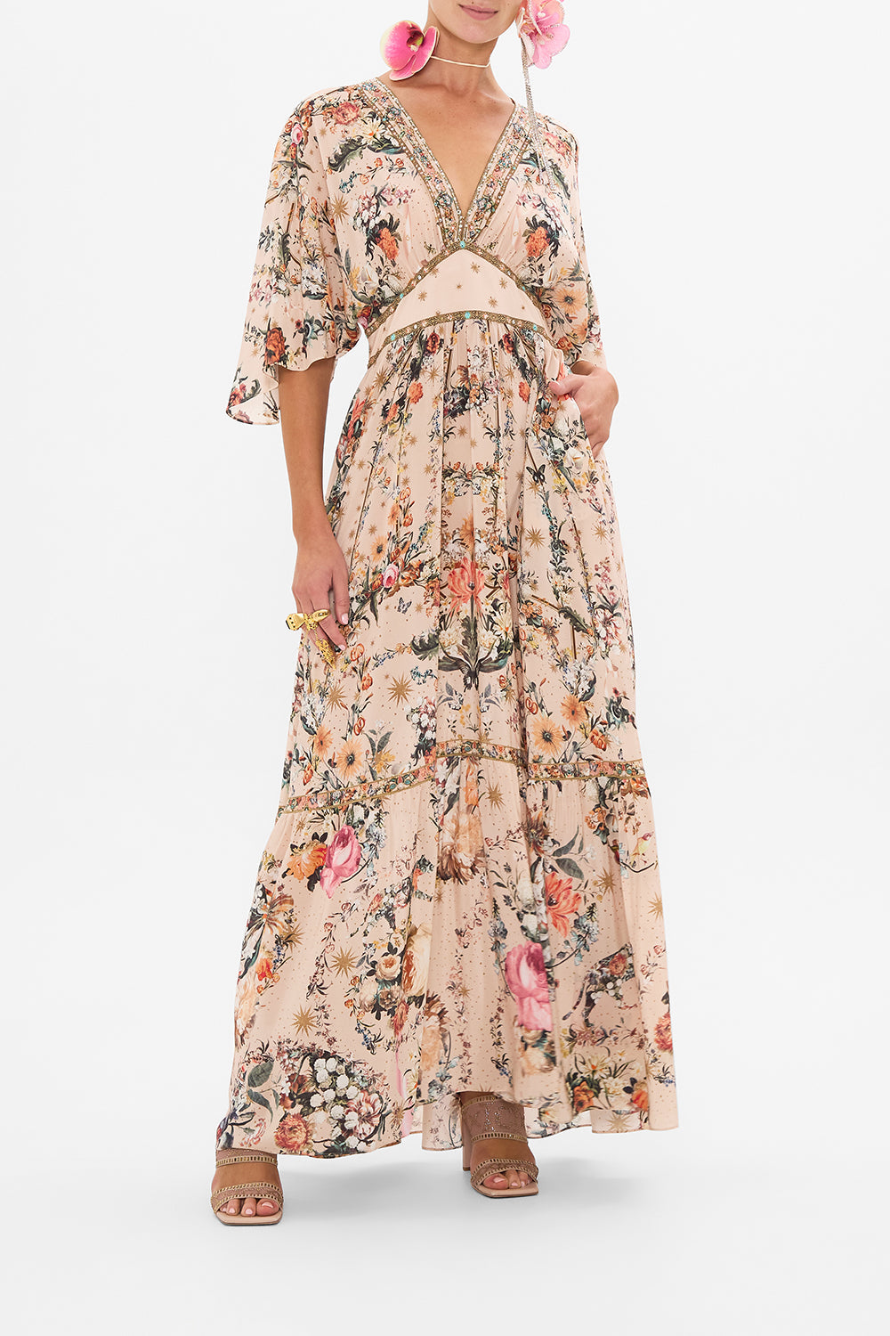 Camilladress One Shoulder Sleeveless Ruched Tulip Dress main image 1