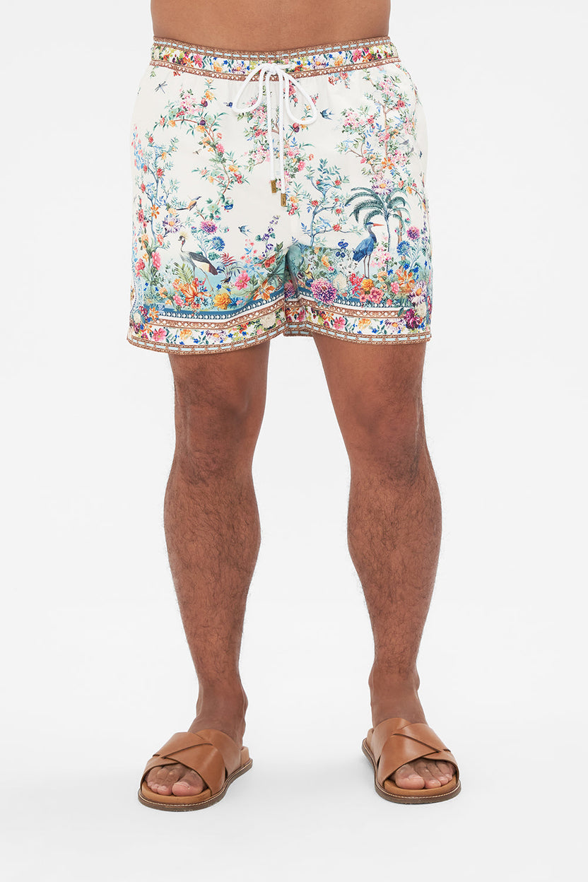 MID LENGTH BOARDSHORT WITH ELASTIC WAIST SULTANAHMET SUMMER