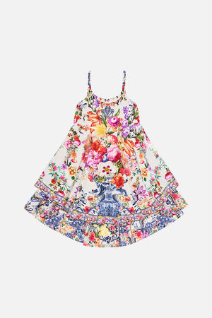 Front product view of Milla by CAMILLA kids dress in Dutch Is Life print