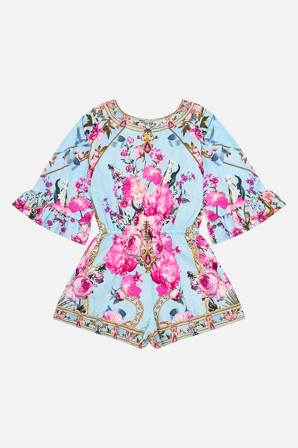 Milla By CAMILLA kids midi dress in Glaze And Graze print 